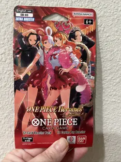One Piece Heroines- One Piece Booster Pack- EB-03- Blister Pack- English Ver. - Image 1
