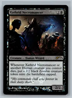 Magic MTG Media Promos Xathrid Necromancer #A12 Promo Foil TCG CCG - Image 1