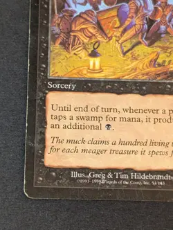 MTG - 1x Bubbling Muck - Urza's Destiny - Vintage - Played - Magic The Gathering - Image 5