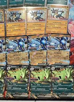 Pokemon Lucario 114/198, 051/131 Tyranitar 135/193, 064/13 Stamped Promo Lot 20 - Image 3