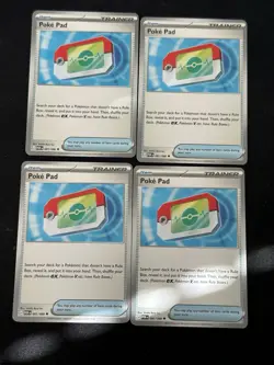 4X Poke Pad 081/088 Playset Pokemon Perfect Order Regular - Image 1