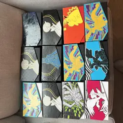 Lot of 14 Empty ETB - Pokemon - Elite Trainer Box Cardboard Storage damaged - Image 3