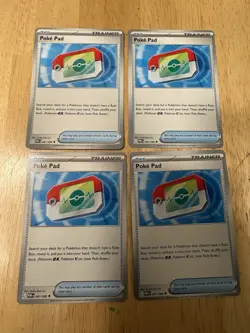 4x Poke Pad 081/088 - English Perfect Order Pokemon TCG (Playset) - Image 1
