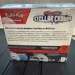 Pokemon TCG Scarlet & Violet Stellar Crown Booster Box SEALED NEW - Image 3