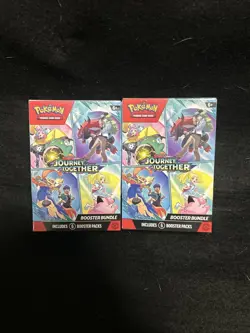Pokemon TCG: Journey Together Booster Bundle Box X2 Factory Sealed Brand New - Image 1