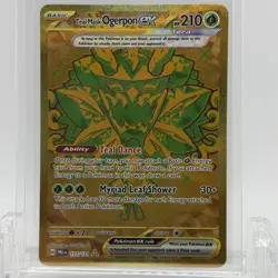 Pokemon TCG Prismatic Evolutions Teal Mask Ogerpon ex #177/131 Hyper Rare LP - Image 1