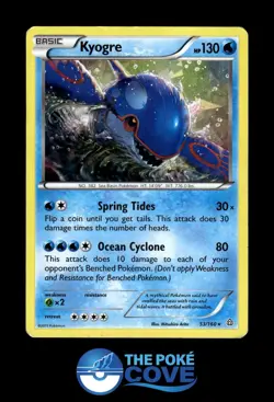 Kyogre (Cracked Ice Holo) 53/160 | Deck Exclusives Holo | Pokemon Holo | HP - Image 1