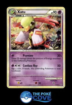 Xatu 11/95 | HGSS Unleashed Cracked Ice | Pokemon Rare Holo | LP - Image 1