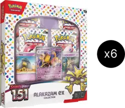 Sealed Case Pokemon 151 Alakazam EX Collection Boxes Brand New - Image 1