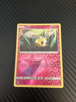 Pokemon TCG Cutiefly Sun & Moon 92/149 Reverse Holo Common - Image 1