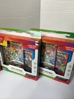 Pokemon TCG First Partner Illustration Collection Series 1 - Lot Of 4 - Image 3