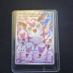 Pokemon TCG Holo Ultra Rare Wigglytuff 105/094 Mint Condition Phantasmal Flames - Image 1