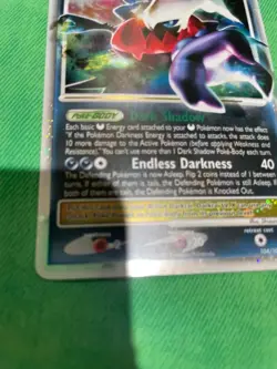 Pokemon - Darkrai LV.X 104/106 - Great Encounters Holofoil VLP - Image 3