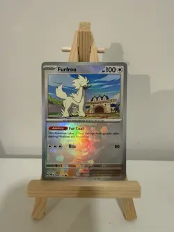 Furfrou (Master Ball Pattern) NM 088/131 SV: Prismatic Evolutions Pokemon - Image 1
