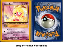2001 Pokemon, Neo Revelation, #54/64 Smoochum, 1st Edition, Common - Image 1
