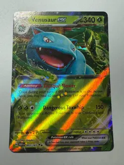 Pokemon TCG Venusaur ex Scarlet & Violet - 151 003/165 Holo Double Rare NM/M - Image 2