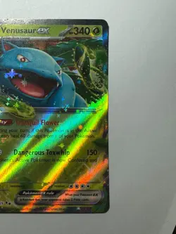 Pokemon TCG Venusaur ex Scarlet & Violet - 151 003/165 Holo Double Rare NM/M - Image 3