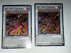 Yu-Gi-Oh Red Nova Dragon CT07-EN005 Secret Rare Limited Edition - Image 1