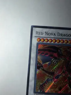 Yu-Gi-Oh Red Nova Dragon CT07-EN005 Secret Rare Limited Edition - Image 4