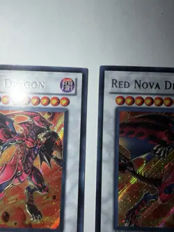 Yu-Gi-Oh Red Nova Dragon CT07-EN005 Secret Rare Limited Edition - Image 5
