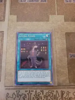 YUGIOH LIVING FOSSIL BLRR-EN015 SECRET 1ST ED NM - Image 1