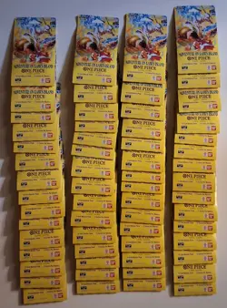 Lot Of 60 One Piece OP15/EB04 Adventure on KAMI’S Island Sleeved Packs Sealed - Image 1