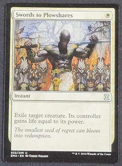 MTG - 1x Swords to Plowshares - Eternal Masters - LP/NM - Magic the Gathering - Image 1