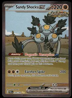 Pokemon Cards Sandy Shocks ex 250/182 Paradox Rift Special Illustration Rare NM - Image 1