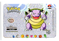 POKEMON - WHOS THAT POKEMON U * SHINY BLASTOISE * GLITTER FOIL CARD - Image 1