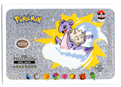 POKEMON - WHOS THAT POKEMON U * SHINY LAPRAS * GLITTER FOIL CARD - Image 1