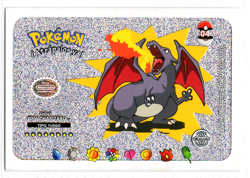 POKEMON - WHOS THAT POKEMON U * SHINY CHARIZARD * GLITTER FOIL CARD - Image 1