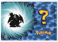 POKEMON - WHOS THAT POKEMON U * SHINY CHARIZARD * GLITTER FOIL CARD - Image 2