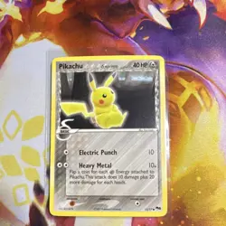 Nintendo Pikachu Delta Species 13/17 40HP Pokemon Card - Image 1
