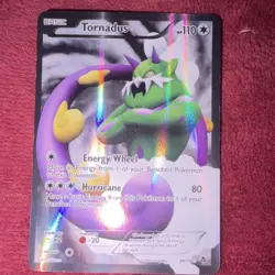 Tornadus & Landorus full art Holo Card Lot BW Black Star Promo - Image 3