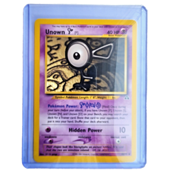 Unown [F] 48/75 Pokemon TCG Neo Discovery NM Vintage 2001 Card - Image 1