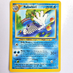 Poliwhirl 44/75 Pokemon TCG Neo Discovery NM Vintage 2001 Card - Image 2