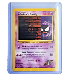 Sabrina's Gastly 96/132 Pokemon TCG Gym Challenge NM Vintage 2000 Card - Image 1