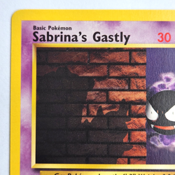 Sabrina's Gastly 96/132 Pokemon TCG Gym Challenge NM Vintage 2000 Card - Image 3