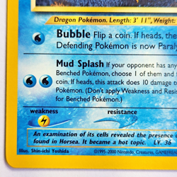Seadra 48/111 Pokemon TCG Neo Genesis NM Vintage 2000 Card - Image 5