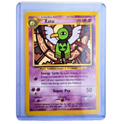 Xatu 52/75 Pokemon TCG Neo Discovery NM Vintage 2001 Card - Image 1