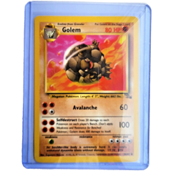 Golem 36/62 Pokemon TCG Fossil NM Vintage 1999 Card - Image 1