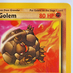 Golem 36/62 Pokemon TCG Fossil NM Vintage 1999 Card - Image 4