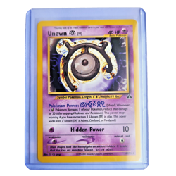 Unown [M] 49/75 Pokemon TCG Neo Discovery NM Vintage 2001 Card - Image 1