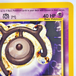 Unown [M] 49/75 Pokemon TCG Neo Discovery NM Vintage 2001 Card - Image 4