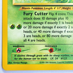 Scyther 46/75 Pokemon TCG Neo Discovery NM Vintage 2001 Card - Image 5