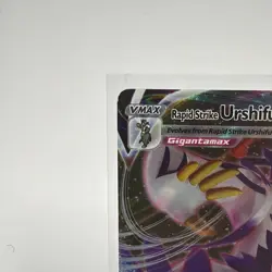 SWSH05: Battle Styles #088/163 Rapid Strike Urshifu VMAX NM Card Pokemon - Image 2