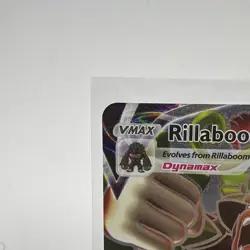 Rillaboom VMAX SV106/SV122 Shiny Holo Rare Shining Fates Vault Pokemon NM Card - Image 2