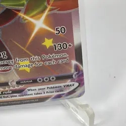 Rillaboom VMAX SV106/SV122 Shiny Holo Rare Shining Fates Vault Pokemon NM Card - Image 4
