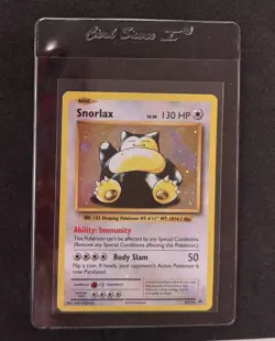 Pokemon Snorlax XY179 Holo Black Star Promo TCG Card 2016 LP - Image 1
