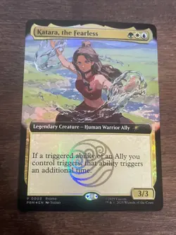 Katara, the Fearless (Extended Art) Media Promos Foil - Image 1